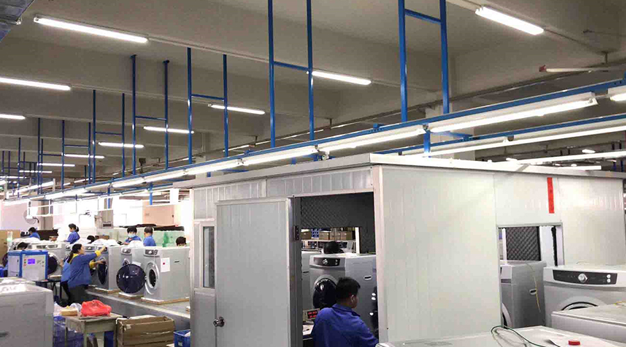 金環(huán)電器如何保證客戶收到的滾筒干衣機(jī)運(yùn)行時(shí)無異響？