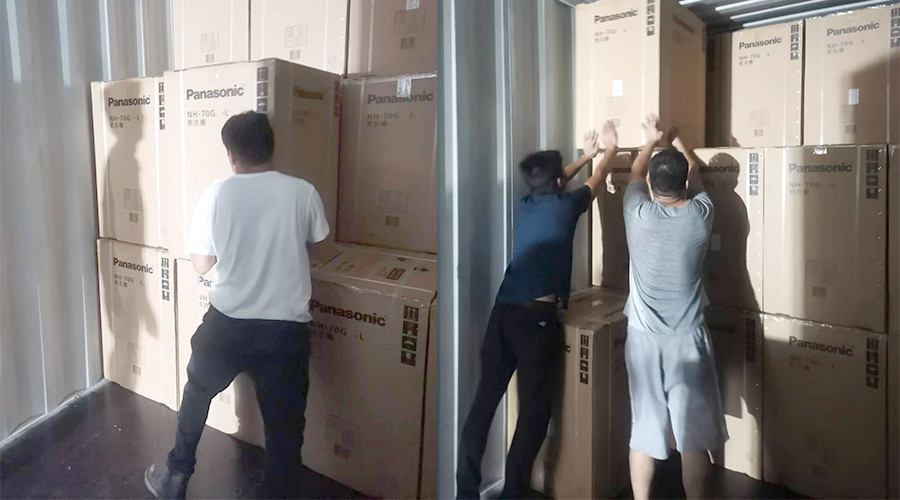 出貨速度！金環(huán)電器順利完成松下客戶的衣物烘干機(jī)出貨