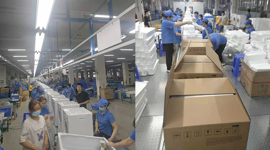 效率保證！金環(huán)電器高效完成英國(guó)Argos客戶衣物烘干機(jī)生產(chǎn)